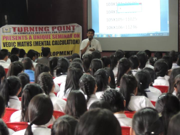 Memory & Vedic maths workshop, Don Bosco, Dimapur, Nagaland · 2015