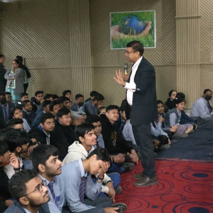 CUET seminar, Kalka Public School, New Delhi · December 2022