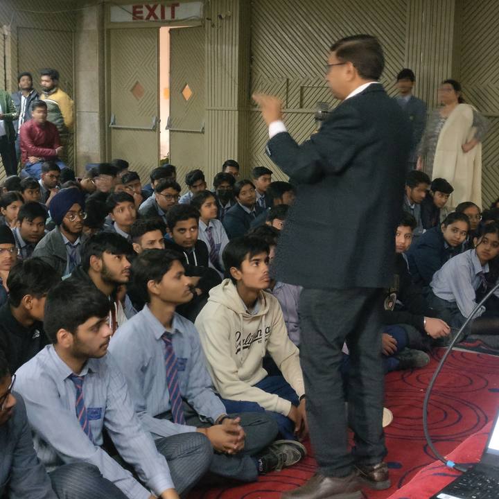 CUET seminar, Kalka Public School, New Delhi · December 2022