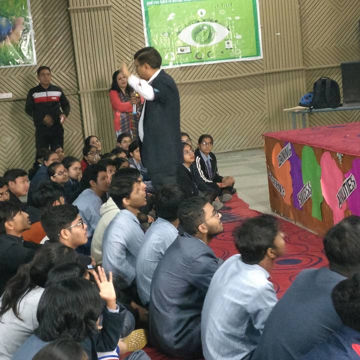 CUET seminar, Kalka Public School, New Delhi · December 2022